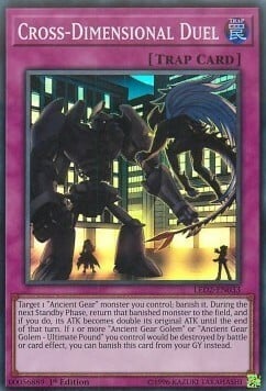 Cross-Dimensional Duel Card Front