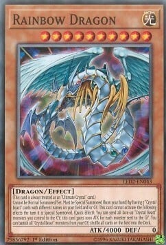Rainbow Dragon Card Front
