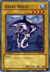 Great White Card Front