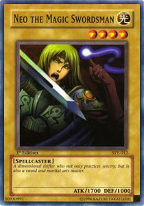 Neo the Magic Swordsman Card Front