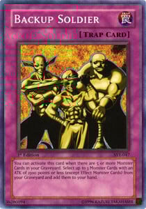 Backup Soldier Card Front