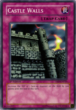 Castle Walls Card Front