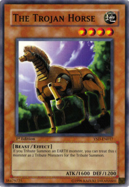 The Trojan Horse Card Front