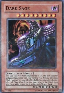 Dark Sage Card Front