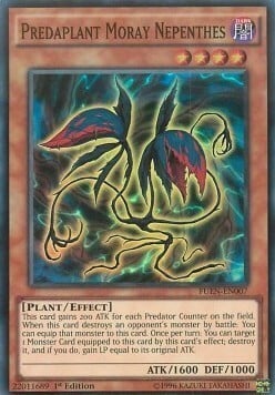 Predaplant Moray Nepenthes Card Front