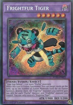 Frightfur Tiger Card Front