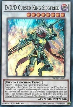 D/D/D Cursed King Siegfried Card Front