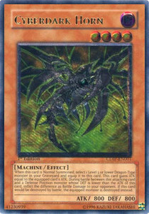Cyberdark Horn Card Front