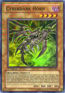 Cyberdark Horn Card Front