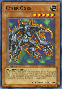 Cyber Orco Card Front