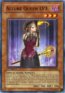 Allure Queen LV3 Card Front
