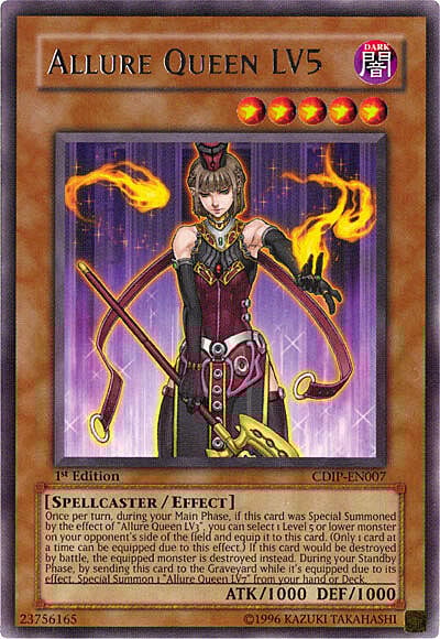 Allure Queen LV5 Card Front