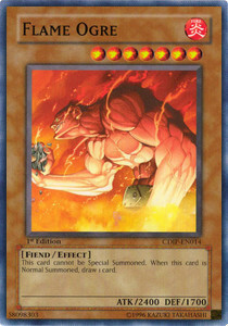 Flame Ogre Card Front