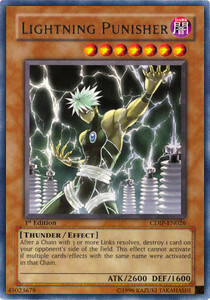 Lightning Punisher Card Front
