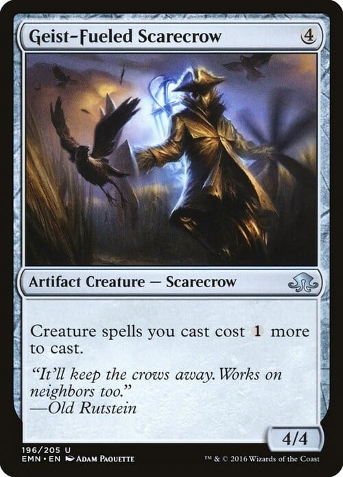Geist-Fueled Scarecrow Card Front