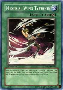 Mystical Wind Typhoon Card Front