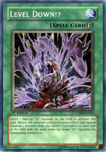 Level Down!? Card Front