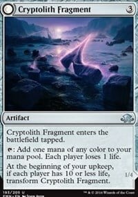 Frammento di Criptolito // Aurora di Emrakul Card Front