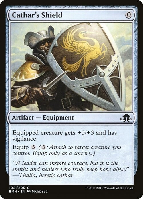 Cathar's Shield Card Front