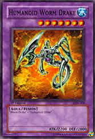 Humanoid Worm Drake Card Front