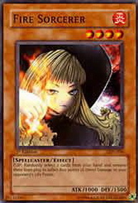 Fire Sorcerer Card Front