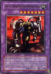 The Last Warrior from Another Planet Card Front
