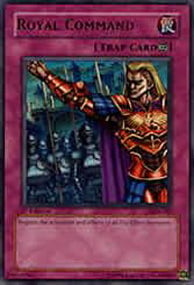Royal Command Card Front