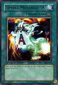 Spirit Message "A" Card Front