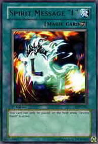 Spirit Message "L" Card Front