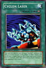 Cyclon Laser Card Front