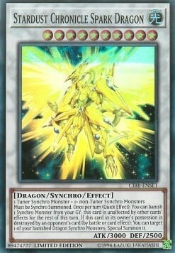 Stardust Chronicle Spark Dragon Card Front