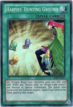 Harpies' Hunting Ground Card Front