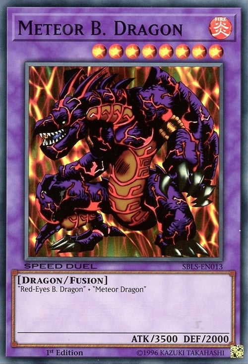 Drago Nero Meteora Card Front