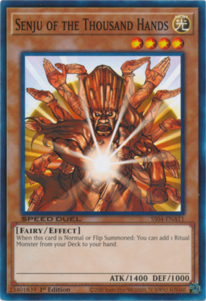Senju dalle 1000 Mani Card Front