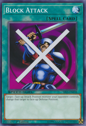 Block Attack Card Front