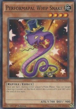 Performapal Whip Snake Card Front