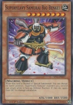 Superheavy Samurai Big Benkei Card Front
