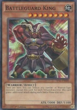 Battleguard King Card Front