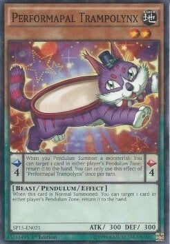 Performapal Trampolynx Card Front