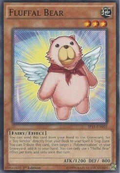 Fluffal Bear Card Front