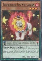 Performapal Fire Mufflerlion · Shatterfoil 024sh