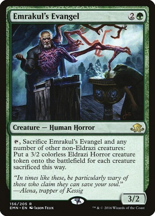 Emrakul's Evangel Card Front