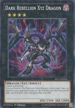 Dark Rebellion Xyz Dragon Card Front
