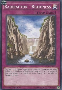 Raidraptor - Readiness Card Front