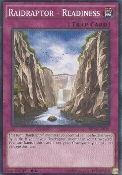 Raidraptor - Readiness Card Front