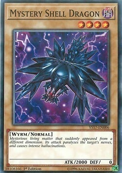 Drago Carapace Misterioso Card Front