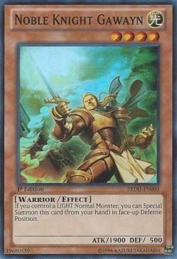 Noble Knight Gawayn Card Front