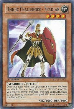 Sfidante Eroico - Spartan Card Front