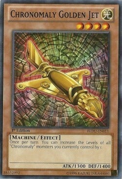 Chronomaly Golden Jet Card Front