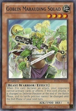 Goblin Marauding Squad Card Front
